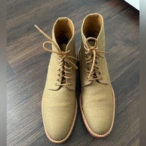 Taft Tan Lace-Up Boots